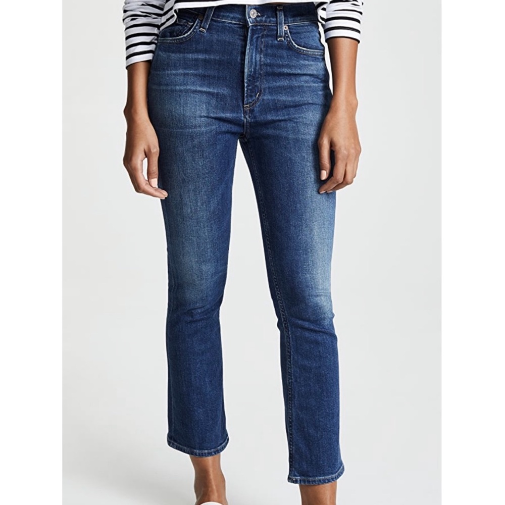 NWT Citizens of Humanity Demy Petite Cropped Flare Size 28